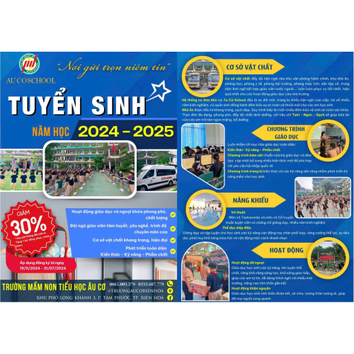 Tuyển sinh năm học 2024-2025