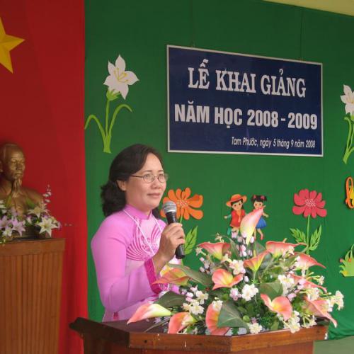 [NH 2008 - 2009] - Lễ khai giảng năm học mới 2008 - 2009
