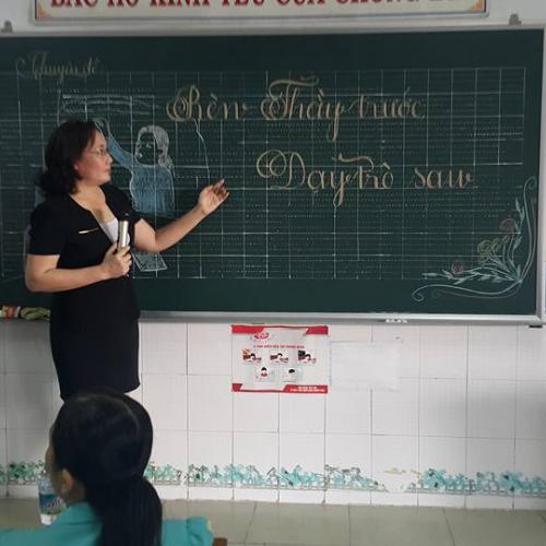 RÈN THẦY TRƯỚC - DẠY TRÒ SAU 