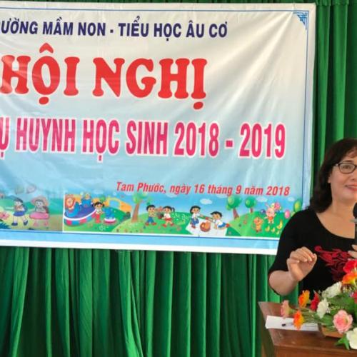 DANH SÁCH BAN ĐẠI DIỆN HỘI CHA MẸ HỌC SINH MẦM NON - NĂM HỌC 2018 - 2019